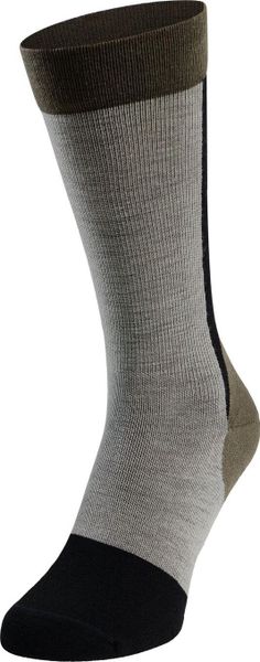 Skarpety trekkingowe Odlo Performance Wool czarne/szare. Czarne skarpetki damskie Odlo, bez wzorów, z elastanu. Za 122.90 zł.