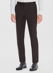 PAKO LORENTE – Brązowe spodnie garniturowe. Brązowe spodnie wizytowe męskie Pako Lorente, z poliesteru. Za 699.99 zł.