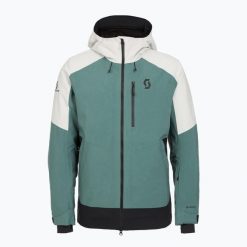 Kurtka narciarska męska SCOTT Ultimate GTX. Niebieskie kurtki męskie Scott, m, bez wzorów, bez kaptura, narciarskie. Za 1,339.00 zł.