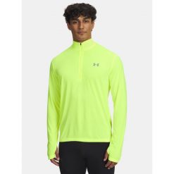 Koszulka męska z długim rękawem UA LAUNCH 1/4 ZIP 6005542-731 XL. Żółte koszulki męskie z długim rękawem Under Armour, l. Za 203.99 zł.
