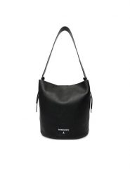 Patrizia Pepe Torebka 8B0287/L148-K103 Czarny. Czarne torebki klasyczne damskie Patrizia Pepe, bez wzorów, ze skóry, bez dodatków. Za 1,289.99 zł.