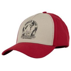Buckley Czapka - Czerwony/Beżowy. Brązowe czapki męskie GORILLA WEAR, bez wzorów. Za 136.00 zł.