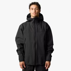 Kurtka narciarska Męska Swedemount Lofoten 3L Shell Jacket wodoodporny. Czarne kurtki męskie SWEDEMOUNT, l, bez wzorów, bez kaptura, narciarskie. Za 899.99 zł.