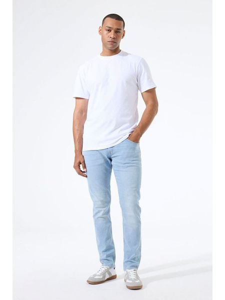 Garcia Dżinsy - Slim fit - w kolorze błękitnym rozmiar: W30/L32. Niebieskie jeansy męskie Garcia. Za 209.95 zł.