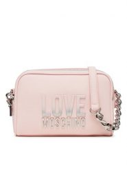 LOVE MOSCHINO Torebka JC4255PP0MKD0601 Różowy. Czerwone listonoszki damskie Love Moschino, bez wzorów, ze skóry, bez dodatków. Za 579.99 zł.