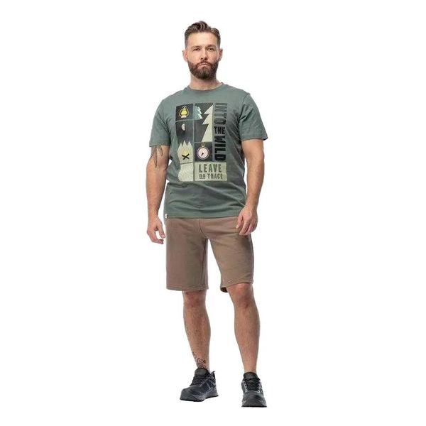 T-shirt Męski Junis. Zielone t-shirty męskie Hi-tec, l, bez wzorów, z bawełny, bez kołnierzyka. Za 87.99 zł.