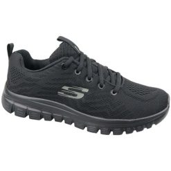 Buty damskie SKECHERS Graceful Get Connected. Czarne buty sportowe na co dzień damskie Skechers. Za 229.99 zł.
