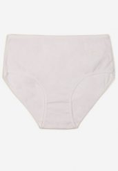 Białe Gładkie Majtki Figi z Bawełny Idina. Białe figi damskie Born2be, plus size, bez wzorów, z bawełny. Za 9.99 zł.