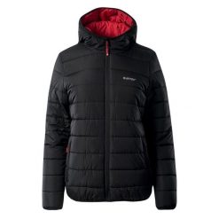Kurtka Ocieplana Damska Halden. Czarne kurtki damskie Hi-tec, xl, bez wzorów, z puchu, bez kaptura. Za 255.99 zł.