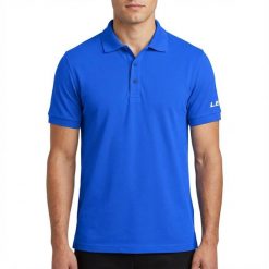 Męska Sportowa Koszulka Polo Bawełna Elastyczna Niebieska. Niebieskie t-shirty sportowe męskie Legea, m, z bawełny, bez ramiączek. Za 56.00 zł.