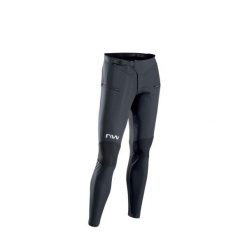 Spodnie rowerowe enduro NORTHWAVE BOMB Pants czarne. Czarne szorty męskie Northwave, bez wzorów, z materiału. Za 449.99 zł.