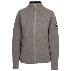 Bluza Polarowa Damska Tinahely. Szare bluzy z kapturem damskie Trespass, s, z materiału. Za 334.99 zł.