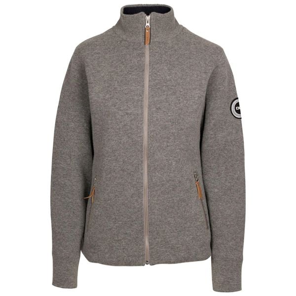 Bluza Polarowa Damska Tinahely. Szare bluzy z kapturem damskie Trespass, s, z materiału. Za 334.99 zł.