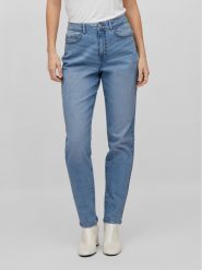 Vila Jeansy Naomi 14080230 Niebieski Mom Fit. Niebieskie jeansy damskie Vila. Za 119.99 zł.