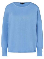 More & More Sweter w kolorze błękitnym rozmiar: 40. Niebieskie swetry klasyczne damskie MORE & MORE, bez kołnierzyka. Za 140.53 zł.