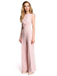 Stylove Kombinezon w kolorze jasnoróżowym rozmiar: S. Różowe kombinezony damskie Stylove, s, bez wzorów, bez kołnierzyka, bez ramiączek. Za 184.02 zł.