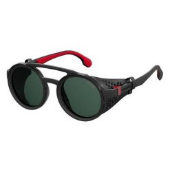 Okulary przeciwsłoneczne unisex CARRERA 5046/S 807 Rozmiar 49 mm. Czarne okulary przeciwsłoneczne damskie Carrera, okrągłe. W wyprzedaży za 701.15 zł.