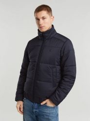 G-Star Kurtka w kolorze granatowym rozmiar: S. Niebieskie kurtki męskie G-Star, s, bez wzorów, retro, bez kaptura. Za 193.24 zł.