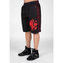 Buffalo Stary trening szkolny Szorty - Czarny/Czerwony. Czarne szorty męskie GORILLA WEAR, l, na fitness i siłownię. Za 191.00 zł.
