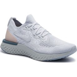 Buty NIKE - Epic React Flyknit AQ0070 014 Pure Platinum/Pure Platinum. Niebieskie buty sportowe na co dzień damskie Nike. W wyprzedaży za 539.00 zł.