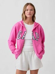 GAP Bluza w kolorze różowym rozmiar: XXL. Różowe bluzy z kapturem damskie GAP, xxl. Za 97.51 zł.