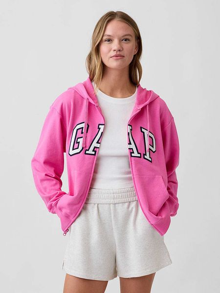 GAP Bluza w kolorze różowym rozmiar: XXL. Różowe bluzy z kapturem damskie GAP, xxl. Za 97.51 zł.