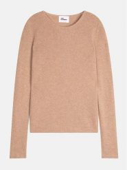 Just Cashmere Kaszmirowy sweter "Joyce" w kolorze beżowym rozmiar: L. Brązowe swetry klasyczne damskie Just Cashmere, l, z kaszmiru, bez kołnierzyka. Za 500.38 zł.