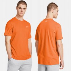 T-Shirt Koszulka Męska Under Armour. Brązowe t-shirty męskie Under Armour, m, bez wzorów, bez kołnierzyka. Za 119.99 zł.
