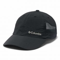 Czapka z daszkiem Columbia Tech Shade II Hat. Czarne czapki męskie Columbia, bez wzorów, sportowe. Za 109.99 zł.