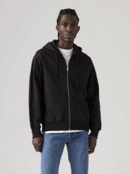 Levi's Bluza w kolorze czarnym rozmiar: M. Czarne bluzy z kapturem męskie Levi's, m, z bawełny. Za 199.49 zł.