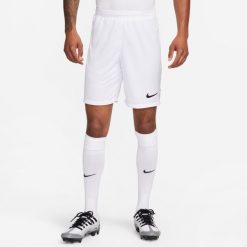 Krótki Mężczyzna Nike League Knit III biały. Białe szorty męskie Nike, bez wzorów, sportowe. Za 97.20 zł.
