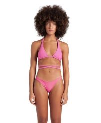Strój kąpielowy damski dwuczęściowy bikini na basen plażę Arena Tech Wool. Czerwone bikini damskie Arena, bez wzorów. Za 61.98 zł.