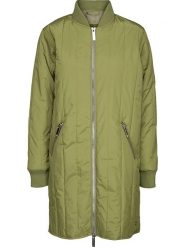 TicketWOMAN Płaszcz przejściowy "Jettie" w kolorze khaki rozmiar: 40. Brązowe płaszcze damskie TicketWOMAN, bez wzorów. Za 192.33 zł.