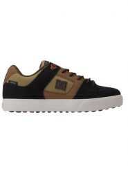 Trampki DC Shoes Pure WNT - brązowy/brązowy/zielony. Zielone trampki i tenisówki męskie DC Shoes, bez wzorów, z nubiku, bez zapięcia. Za 295.99 zł.