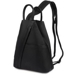 Plecak Damski Włoski Plecaczek Skórzany Czarny Mały Beltimore T52. Czarne plecaki damskie bez wzorów, ze skóry, eleganckie. Za 249.99 zł.