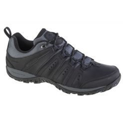 Buty Columbia Woodburn Ii 1553001054 czarne. Czarne buty trekkingowe męskie z gumy, bez zapięcia. Za 531.82 zł.