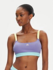 Quiksilver Góra od bikini Bra Top EQWX303134 Niebieski. Niebieskie bikini damskie Quiksilver, bez wzorów. Za 109.99 zł.