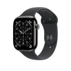 Zegarek inteligentny Apple Series 11 GPS + Cellular Tytanowy Slate 46mm. Czarne, cyfrowe zegarki męskie Apple. Za 4,720.55 zł.