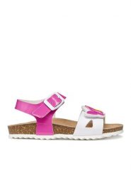 Geox Sandały J Adriel Girl J658MA 00254 C0886 S Kolorowy. Sandały dziewczęce Geox, ze skóry, bez zapięcia. Za 229.99 zł.