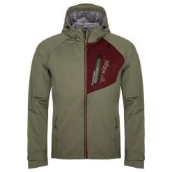 Męska kurtka softshell Kilpi BELTRA-M. Zielone kurtki męskie Kilpi, m, bez wzorów, z softshellu, bez kaptura. Za 422.05 zł.