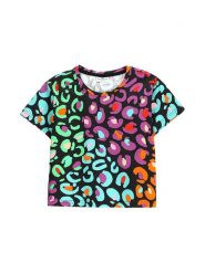 Coccodrillo T-Shirt WC5143202MGJ Kolorowy Regular Fit. Koszulki dziewczęce COCCODRILLO, bez wzorów, z bawełny, bez ramiączek. Za 39.99 zł.