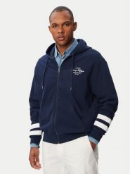 Tommy Hilfiger Bluza Nautical MW0MW43184 Granatowy Regular Fit. Niebieskie bluzy bez kaptura męskie Tommy Hilfiger, l, z bawełny. Za 649.99 zł.
