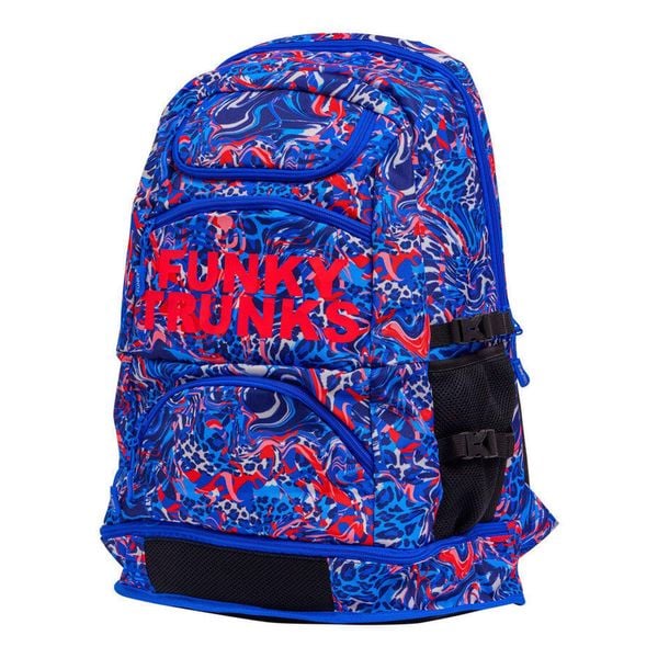 Plecak sportowy FUNKY TRUNKS Elite Squad Mad Cat. Niebieskie plecaki damskie FUNKY TRUNKS, bez wzorów. Za 299.00 zł.