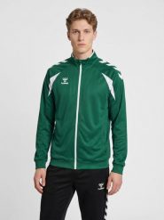 Kurtka z dresu Hummel Core 2.0. Białe kurtki damskie HUMMEL, l, bez wzorów, z dresówki, bez kaptura. Za 210.45 zł.