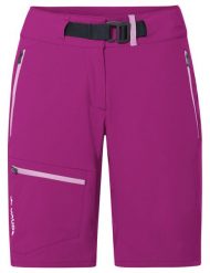 Spodenki turystyczne damskie Vaude Badile Shorts II. Czerwone szorty damskie Vaude, bez wzorów, z elastanu. Za 429.00 zł.