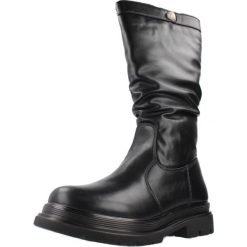 Buty ASSO AG17632 Czarny. Czarne buty trekkingowe męskie ASSO, z syntetyku, bez zapięcia, trekkingowe. Za 253.48 zł.