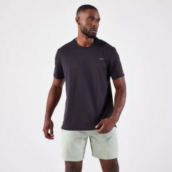 Koszulka do biegania męska Kiprun Run 500 Dry. T-shirty sportowe męskie KIPRUN, l, z elastanu, bez ramiączek, do biegania. Za 59.99 zł.