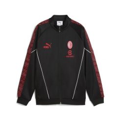 Młodzieżowa kurtka AC Milan KING Anthem PUMA Black For All Time Red. Czarna kurtki damskie Puma, m, bez wzorów, do biegania. Za 349.00 zł.