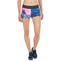 Spodnie treningowe damskie Reebok S93723. Niebieskie spodnie sportowe damskie Reebok, l, z materiału, na fitness i siłownię. Za 184.00 zł.