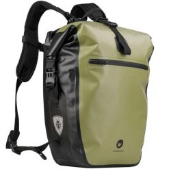 Sakwa rowerowa boczna na bagażnik plecak 2w1 Rhinowalk X21669 27l. Zielone plecaki damskie RHINOWALK, bez wzorów. Za 359.00 zł.